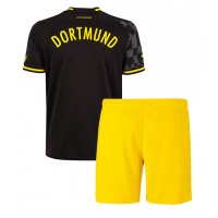 Borussia Dortmund Fotballklær Bortedraktsett Barn 2022-23 Kortermet (+ korte bukser)